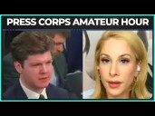 MAGA Journos Create CIRCUS At Press Briefings