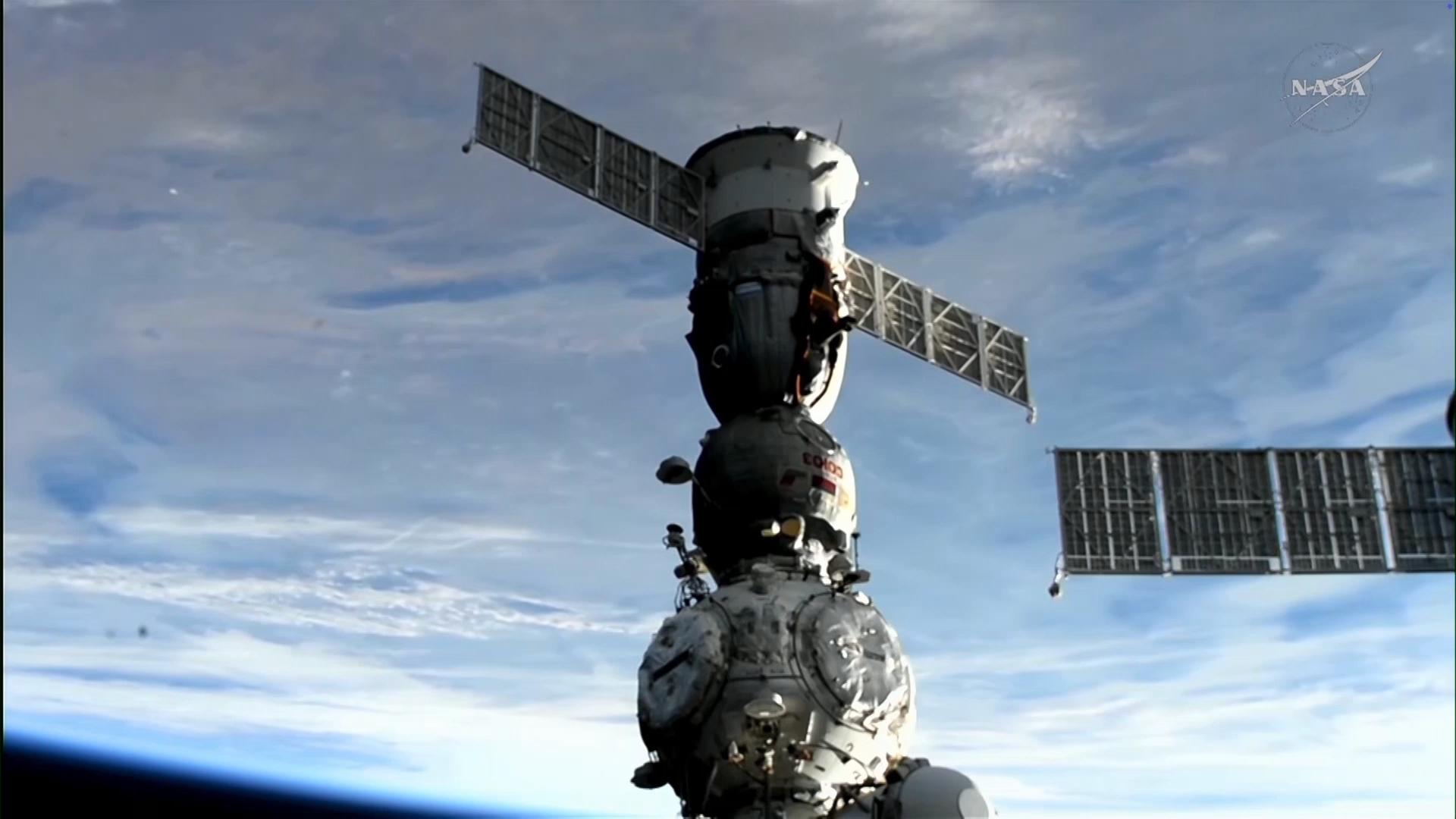 One NASA astronaut, two Roscosmos cosmonauts return to Earth from International Space Station