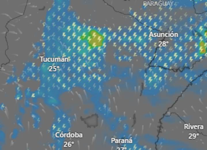 Emiten alerta naranja y amarilla por tormentas y lluvias para este lunes