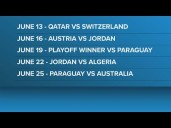 Full World Cup lineup set for Levi’s Stadium, including Round of 32 match