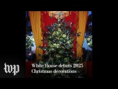 White House debuts 2025 Christmas decorations