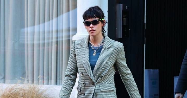 Kristen Stewart's Idea of Winter Dressing Involves No Pants at All