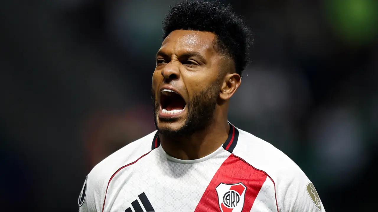 Miguel Borja ya tendría nuevo equipo, tras salir de River; será compañero de otros dos colombianos