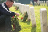 Wreaths Across America Ceremony to Honor Veterans at Forest Cemetery on...