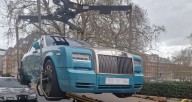 £250,000 Rolls Royce hauled off Mayfair street in crackdown on illegally parked supercars
