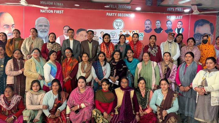 BJP Mahila Morcha Holds Empowering Women-Centric Programmes in Doda