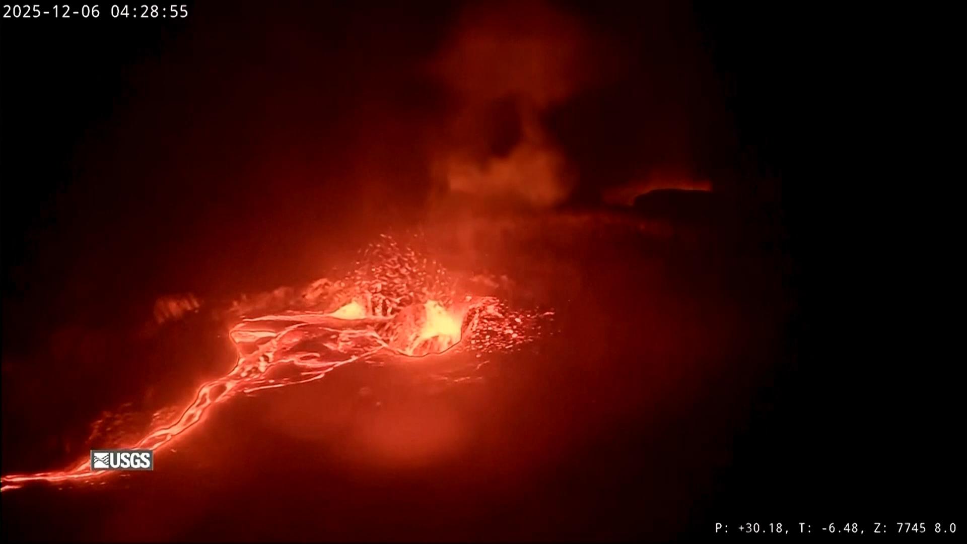 Mount Kilauea on Hawaii's Big Island has resumed its on