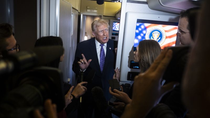 Trump asegura que la pausa en las solicitudes de asilo podría ser indefinida