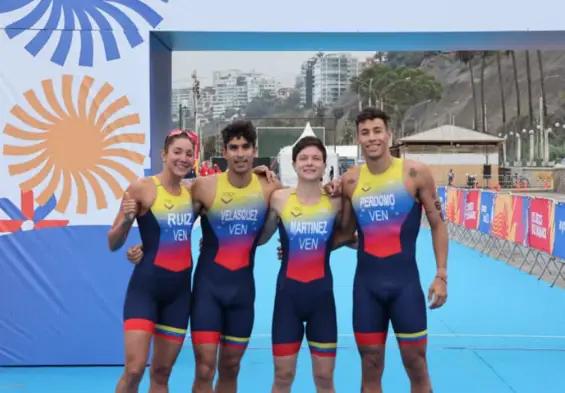 Triatlón venezolano se alzó como subcampeón de los Bolivarianos