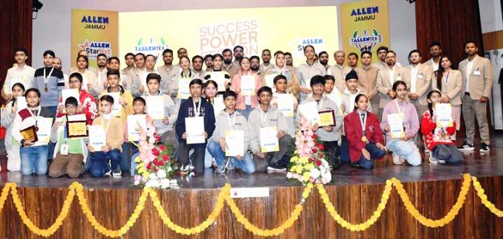 ALLEN felicitates TALLENTEX and Star Nxt achievers