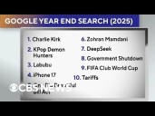 Google's top search trends in 2025