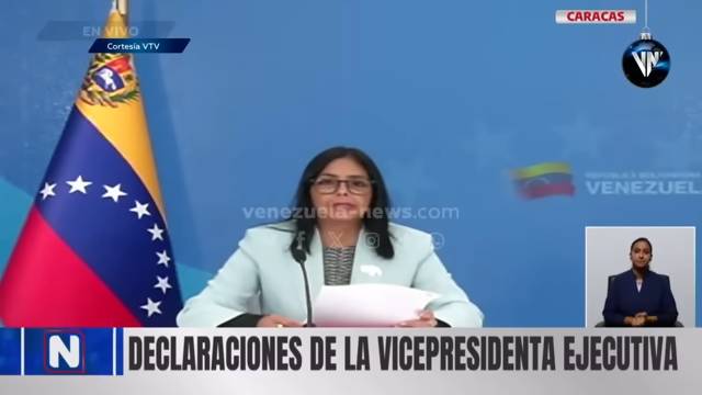 Gobierno de Venezuela: Un "vulgar y bárbaro despojo" y un "robo descarado" la venta de CITGO, denuncia vicepresidenta Delcy Rodríguez