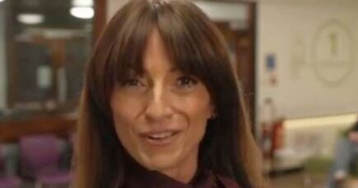 Davina McCall breaks down as she's asked 'are you ok?' live on TV