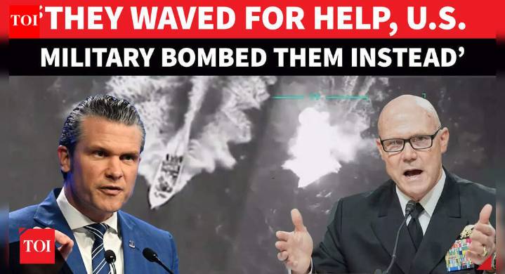 ‘Drug Boat’ Shocker: New Video Shows Survivors Frantically Waving Right Before Fatal Second Strike