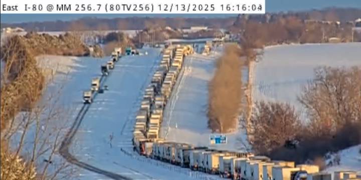 Iowa State Patrol responds to over 200 calls for service during weekend winter storm