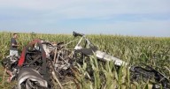 Un piloto se estrelló con su avioneta mientras fumigaba un campo