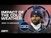 🥶 COLD-WEATHER GAMES BREWING ❄️ Impact on Browns vs. Bears and more Week 15 action 🍿