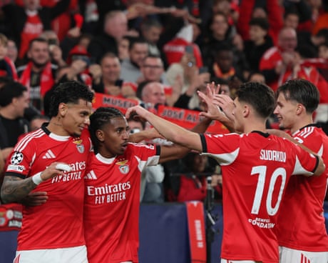 Champions League: Mourinho’s Benfica swat aside Napoli while PSG draw blank