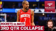 Kevin Durant NOT ENOUGH As Rockets FALL APART Due To Turnovers, Transition Defense Vs Mavs
