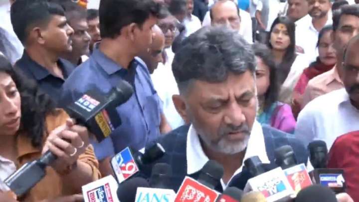 ‘Will attend marriage function, small meetings’: DK Shivakumar leaves for Delhi amid tussle over CM post