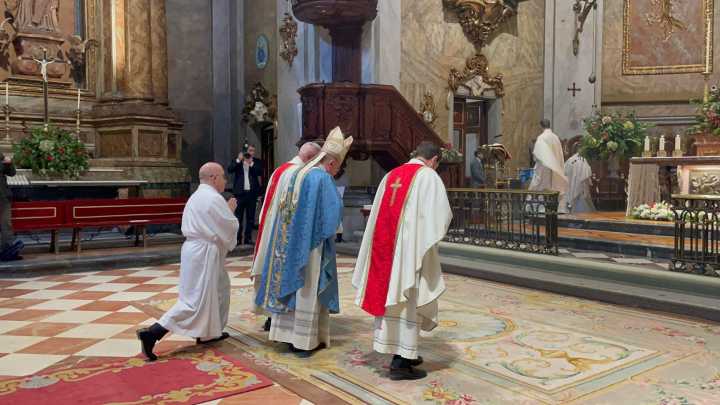 Piero Pioppo se `estrena´ el día de la Inmaculada: "España, nuestra noble nación, eligió bien a la Virgen como su patrona"