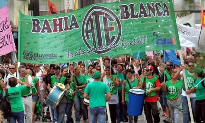 ATE hace un paro contra la reforma laboral: el impacto en Bahía
