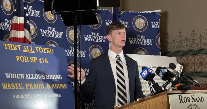 Iowa public-worker union backs Rob Sand for governor