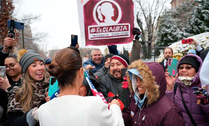 Somos trabajadores, gente honesta y queremos buen trato en EU: Sheinbaum