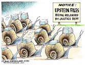 Cartoonist’s take: Epstein files being released