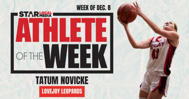 Star Local Media’s Athlete of the Week: Lovejoy's Tatum Novicke