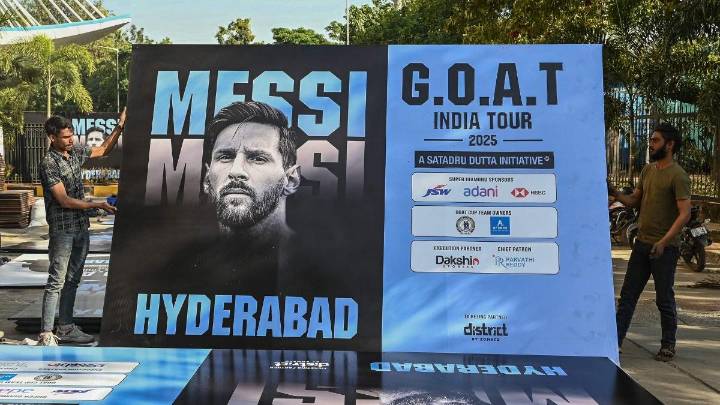 Football meets politics: Rahul Gandhi, Telangana CM to share stage with Messi in Hyderabad