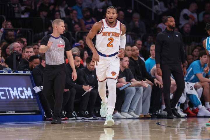 Knicks are holding their breath awaiting word on Miles McBride’s injury