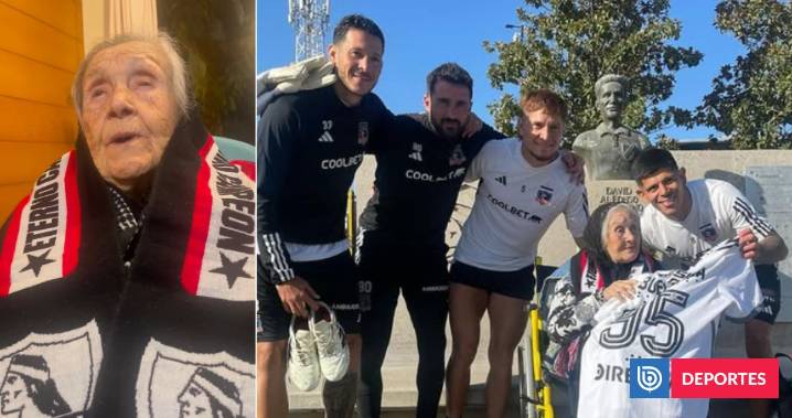 Colo Colo de luto por muerte de ’Miti’, la Abuela Alba: "En el cielo seguirá alentando con Arellano"