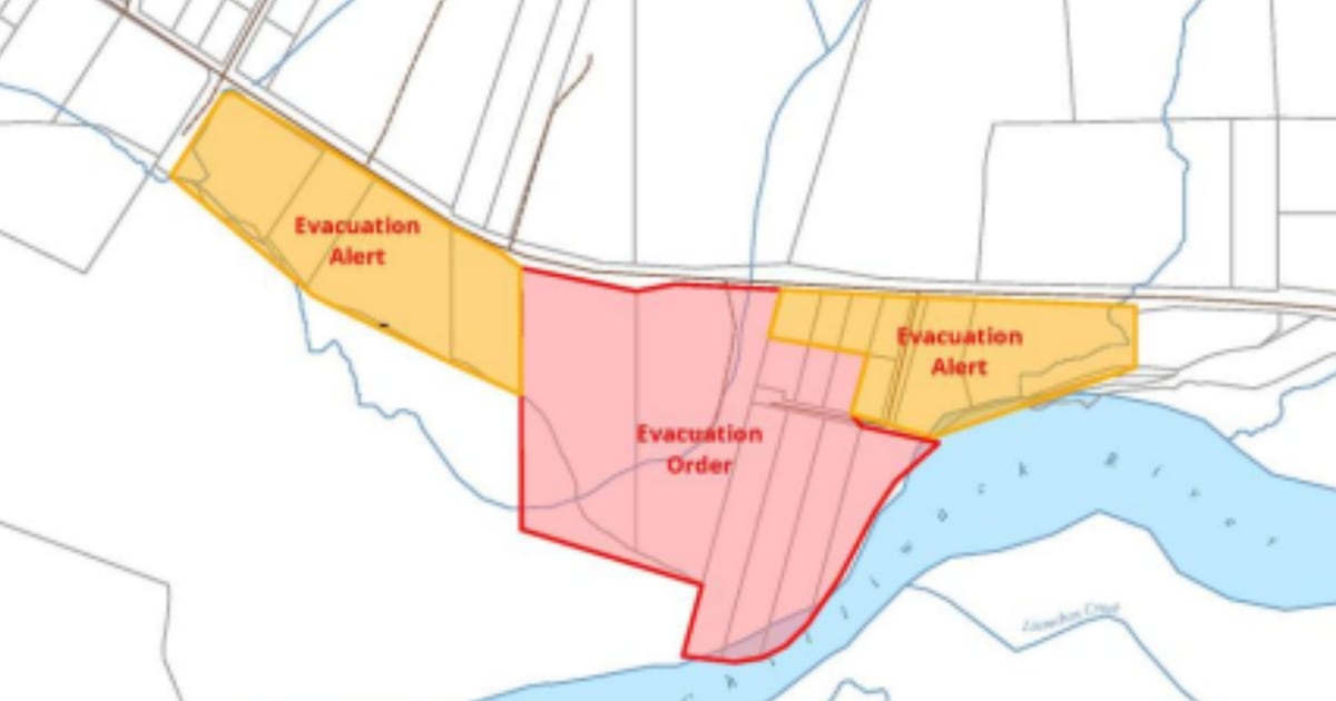 Fraser Valley: Flooding prompts evacuation order, alert