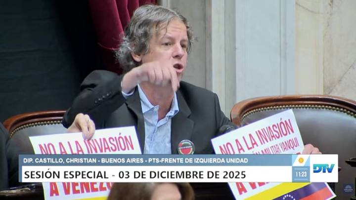La Izquierda propuso que Diputados repudie la agresión política y militar de Trump sobre Venezuela
