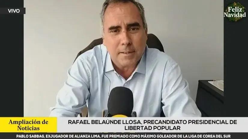 Rafael Belaunde señala que ataque en su contra está "vinculado a la inseguridad ciudadana" y no tiene motivación política