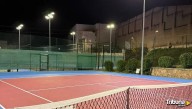 Renovado el vallado y mejorada la iluminación en las pistas de tenis del pabellón Río Tormes