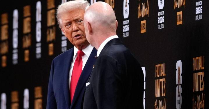 Music, comedy and a whole lot of Trump. And then finally, an actual World Cup draw