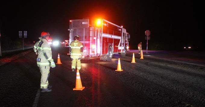 Two vehicles collide east of Jasper on Tuesday evening injuring local man