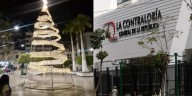 Contraloría detecta irregularidades en el contrato del polémico árbol navideño de Chiclayo