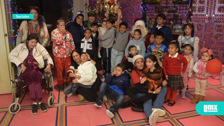 Felices gozaron de su posada navideña niños de varias casas hogar