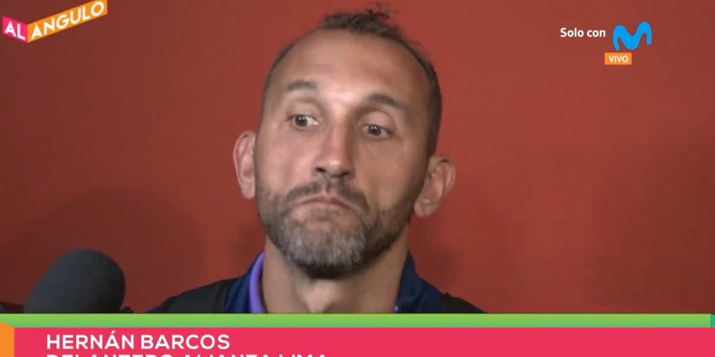 La reacción de Hernán Barcos cuando le preguntaron si su gol en Alianza Lima vs Sporting Cristal cambia su salida: “Los números me avalan”