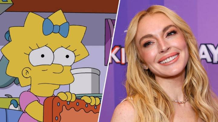 Lindsay Lohan Teases 'The Simpson' Appearance As Future Maggie