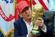 Trump's immigration message collides with his welcome to World Cup fans