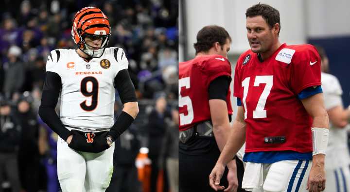 The Entire Internet Is Losing Their Minds Over Viral Clip Of Philip Rivers Allegedly Taking Nasty Shots At Joe Burrow [VIDEO]