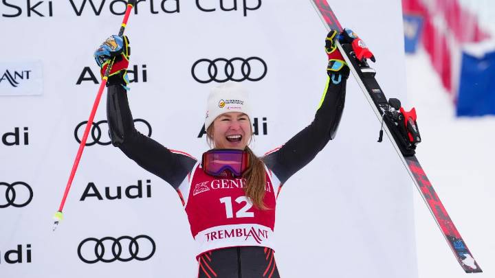 Canada’s Valerie Grenier captures giant slalom bronze on home snow