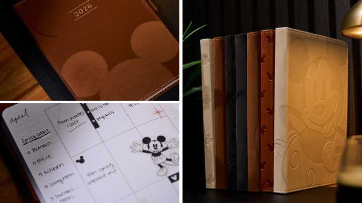 Plan 2026 with the new Disney Mickey Mouse drop from Happy Journal