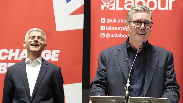 Keir Starmer belatedly defends Sadiq Khan after 'horrible mayor' jibe