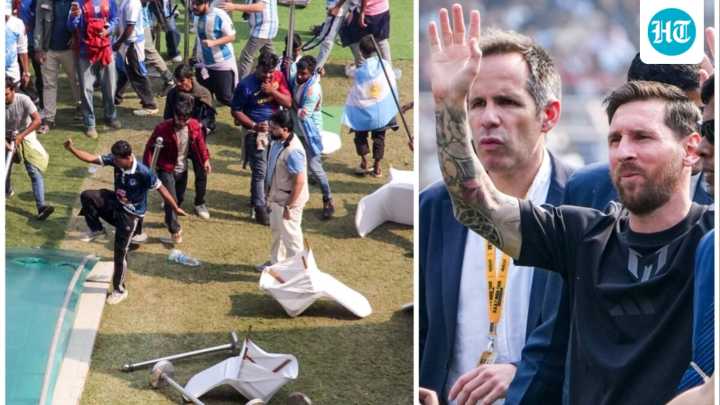 'Month's salary gone': How chaos forced Messi out from Kolkata stadium