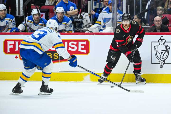 Jake Neighbours, Joel Hofer star in Blues' win vs. Senators - The Rink Live | Coverage of youth, junior, high school and college hockey